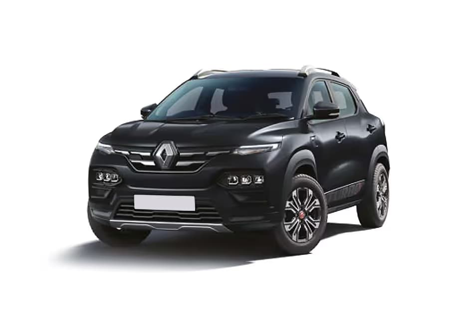 Renault Kiger Authentic SUV Petrol car front three-quarter view India 2026 price mileage safety specs side by side car comparison vs Nissan Magnite AiCarAdvisor
